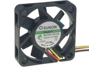 Sunon Ventola 40x40x10mm MF40100V1-G99 DC 5V 7000 giri/min 27dBA Vapolager 3 trefoli - Foto 1 di 1