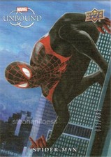 2022 Upper Deck Marvel Unbound #88 Miles Morales Canvas /299 Fred Ian LeRoy
