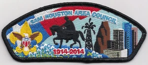 CSP - SAM HOUSTON AREA COUNCIL - SA-66 - COUNCIL 100TH ANNIVERSARY - BV $10-$15 - Bild 1 von 1