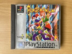 Pandemonium! Sony PlayStation 1 PS1 PSOne 1996 PAL Video Game Platinum