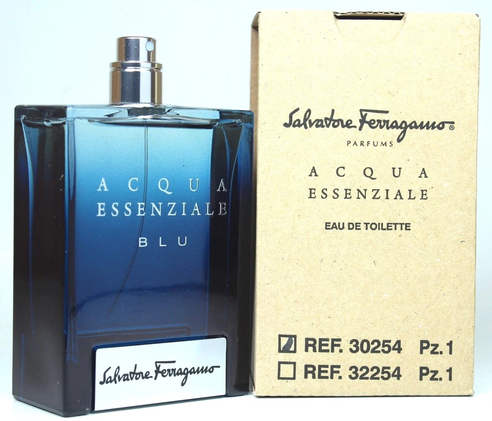 Acqua Essenziale Blu Por Salvatore Ferragamo 3.4oz Edt Spray Para Hombres Nuevo Igual que Foto 1 de 1
