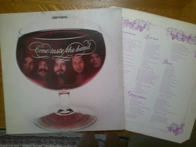 ITALY EMI LP RECORD/DEEP PURPLE/COME TASTE THE BAND/VG/VG+ ROCK - Image 1 of 4