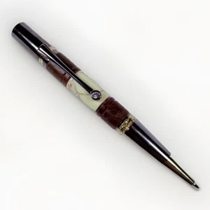 Majestic Squire Mop Drehstift mit Swarovski Schmuckverschluss Silber und Gold Enden - Bild 1 von 13