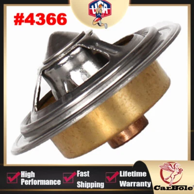 Termostato Alto Rendimiento 4366 Alto Flujo 160 Grados Para Chrysler 318-440 Nuevo Foto 1 de 4