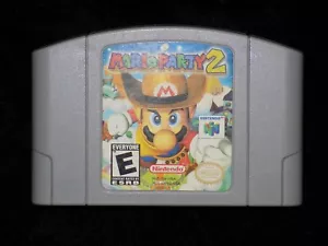 N64 Nintendo 64 Mario Party 2 - (2000) Authentic - Game Only - Picture 1 of 7
