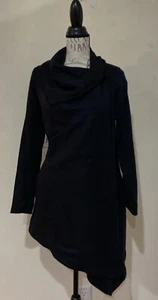 All Saints Women's Black Hoxton Monument Coat Size 0 - Picture 1 of 7