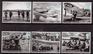 GRAN BRETAIN 2015 BATALLA DE BRITAIN CONJUNTO DE 6 ANTIGUAS HOJAS EN MINIATURA SIN MONTAR COMO NUEVAS - Imagen 1 de 1