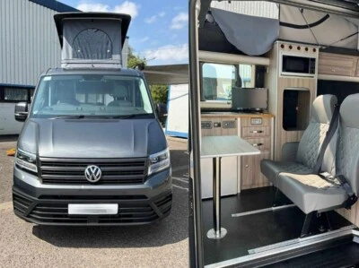VW Crafter Campervan/Motorhome 2024 ONLY 600 Miles MWB Trendline 2.0 140PS Auto - Image 1 of 4