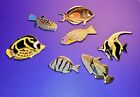 Tropical Fish Ornate Pieces (7) Fish In Total *All Are Signed* *Free Shipping*