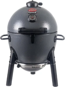® AKORN® Jr. Portable Kamado Charcoal Grill and Smoker with Cast Iron Grates and - Picture 1 of 11