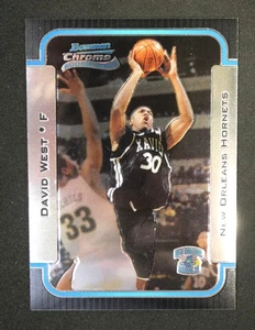 DAVID WEST Rookie Prospect BOWMAN CHROME 2003-04 #120 - Picture 1 of 2