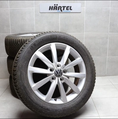 VW T-Roc Winterräder 6,0J ET48 215/55 R17 94V Dijon 5G0601025K - Bild 1 von 4