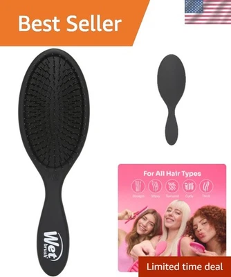 Cepillo desenredante IntelliFlex - Cabello saludable para hombres y mujeres, Black Frost Foto 1 de 4