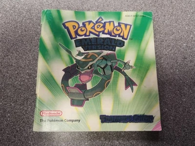 Pokemon Emerald Version Nintendo Gameboy Advance Trainer Guide Manual only  PAL - Image 1 of 3
