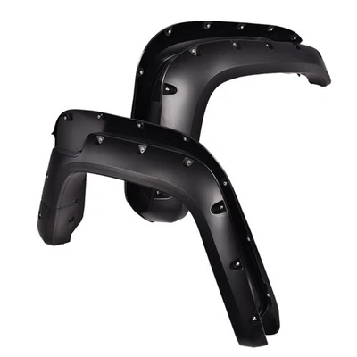 FIT FOR 07-14 TOYOTA FJ CRUISER POCKET RIVET WHEEL FENDER FLARES SMOOTH 4PCS Foto 1 de 4