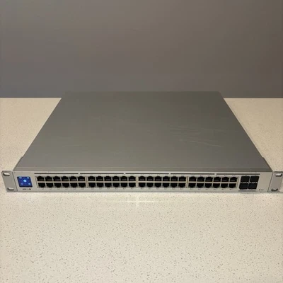 Ubiquiti UniFi 48-Port Layer 3 Managed Gigabit PoE Switch (USW-Pro-48-PoE) - Image 1 of 4