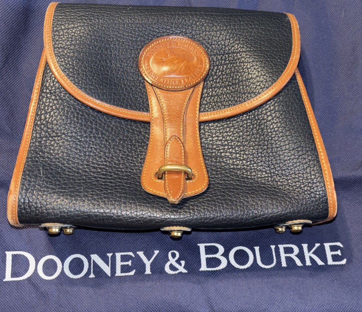 Dooney & Bourke Leather Black Vintage Bags, Handbags & Cases Dooney & Bourke Leather Black Vintage Bags, Handbags & Cases
