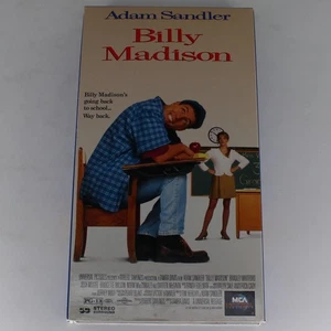 Billy Madison VHS 1995 Comedy Original Release MCA Universal - Foto 1 di 7