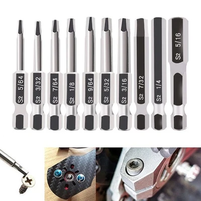 Versatile Hex Screwdriver Bit Wrench Drill Bit Magnet Tip 1/4 Shank 1pc - Image 1 of 4