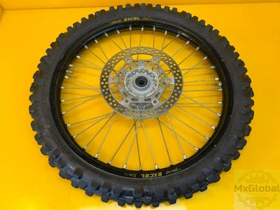 YAMAHA YZ125 YZ250 YZ250F YZ450F 2003-2013 FRONT WHEEL COMPLETE TIRE HUB EXCEL - Image 1 of 4