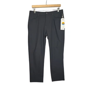 Vuori Meta Hose Herren 32 (33x26) anthrazit grau Freizeit Athleisure Commuter V430 - Bild 1 von 6
