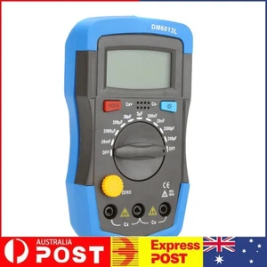 DM6013L Digital Capacitor Tester 1999 Counts 200pF 20mF Data Hold Circuit Tester - Picture 1 of 12