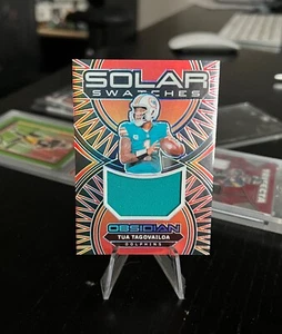 2024 Obsidian Football Solar Swatches Tua Tagovailoa #SS-TTA - Picture 1 of 2