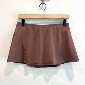 Jantzen Women's 12 Classic Brief Lined Swim Skort Brown - Picture 1 of 10