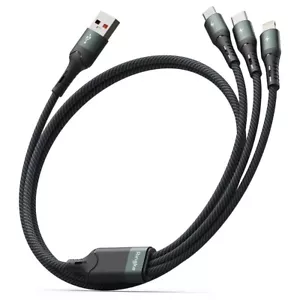 Cable de carga rápida duradero Ringke [3 en 1] multipropósito resistente - Imagen 1 de 20