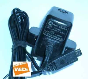 GENUINE MOTOROLA CHARGER MAINS FMP5340A 5V 550mA PLUG V3 V3I RETRO USB NEW** - Picture 1 of 1