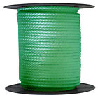 ANCHOR ROPE DOCK LINE 3/8" X 300' BRAIDED 100% NYLON GREEN MADE IN USA