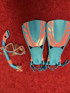 HEAD Junior Snorkel Set- Kids Mask, Dry Snorkel, Adjustable Fins Travel-Friendly - Picture 1 of 5
