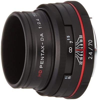 PENTAX Telephoto Single Focus Lens HD DA 70mm F2.4Limited Black K mount APS-C - Image 1 of 3