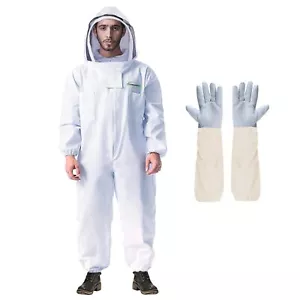 LONGADS Professional Bee Suit for Men Women, Beekeeping Suit Beekeeper Suit with - Picture 1 of 7