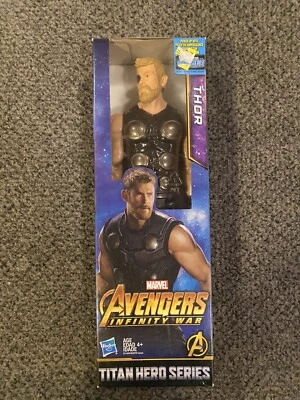 Figura de acción Marvel Avengers Infinity War Titan Hero Series Thor 12 NUEVO Foto 1 de 4