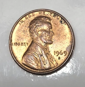 (RARE)-1969-S Lincoln Memorial Penny Double Die Obverse, No FG. - Picture 1 of 15