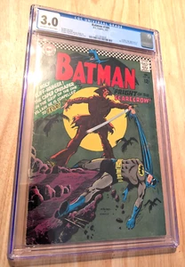 batman #189 feb 1967/cgc 3.0/DC comics/off white to white pages - Picture 1 of 9