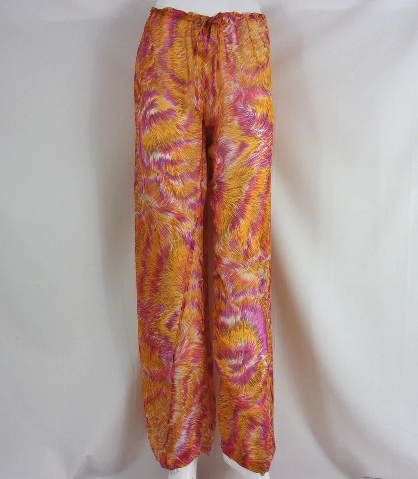 Pantalones Sauvage Wear Cintura Elástica Transparente Estampado de Trazo Cubrir Pequeños-Medianos 1739L Foto 1 de 1