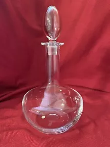 Vintage Tiffany & Co France Crystal Brittania Liquor Decanter & Stopper Signed - Picture 1 of 24