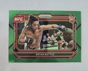 2023 Panini Prizm UFC - Green Prizm #58 Bryan Battle (RC) - Picture 1 of 2