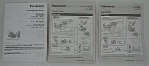 Instrukcja obsługi Panasonic KX TG5671 5,8 GHz - Zdjęcie 1 z 2