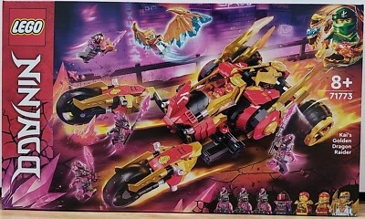 LEGO Ninjago 71773 Kai's Golden Dragon Raider BNISB - image 1 of 2