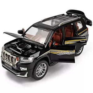 Toyota Land Cruiser Prado SUV 1:24 Diecast Model Car Toy Collectible Sound&Light - Picture 1 of 10