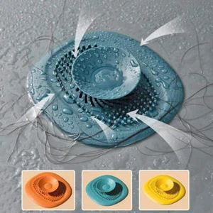 Silikon Küche Spüle Stopfen Dusche Filter Abfluss Abdeckung Stopper Spüle Sieb Abfluss - Bild 1 von 21