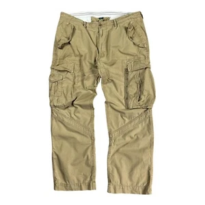 POLO RALPH LAUREN MILITARY CARGO TROUSERS PANTS SURPLUS FIT MEN 35X30 - Picture 1 of 13