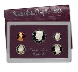 1985-S UNITED STATES PROOF SET SAN FRANCISCO MINT BULLION BIRTH YEAR SET US BOX - Bild 1 von 1