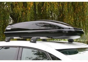 THULE Ocean 600 Car Roof Box in Gloss Black Finish 330 Litre Roofbox 692204 - Picture 1 of 3