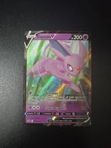Pokemon Tcg Espeon V SWSH201 SWSH: Sword & Shield Promo Cards Holo NM - Picture 1 of 2