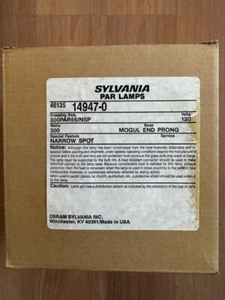 Sylvania 300w 120v PAR56 NSP Mogul End Prong Incandescent Light bulb - Picture 1 of 3