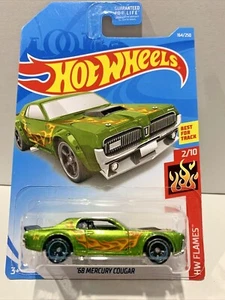 Hot Wheels 68 Mercury Cougar Super treasure hunt NEW/SEALED #4 VHTF UNOPENED - Picture 1 of 7